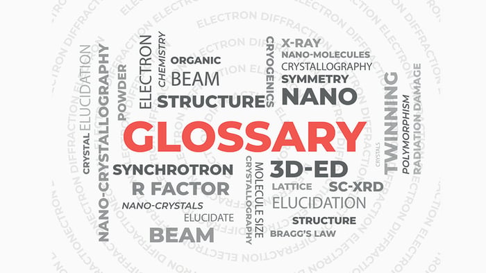All things crystallography: introducing the ED glossary