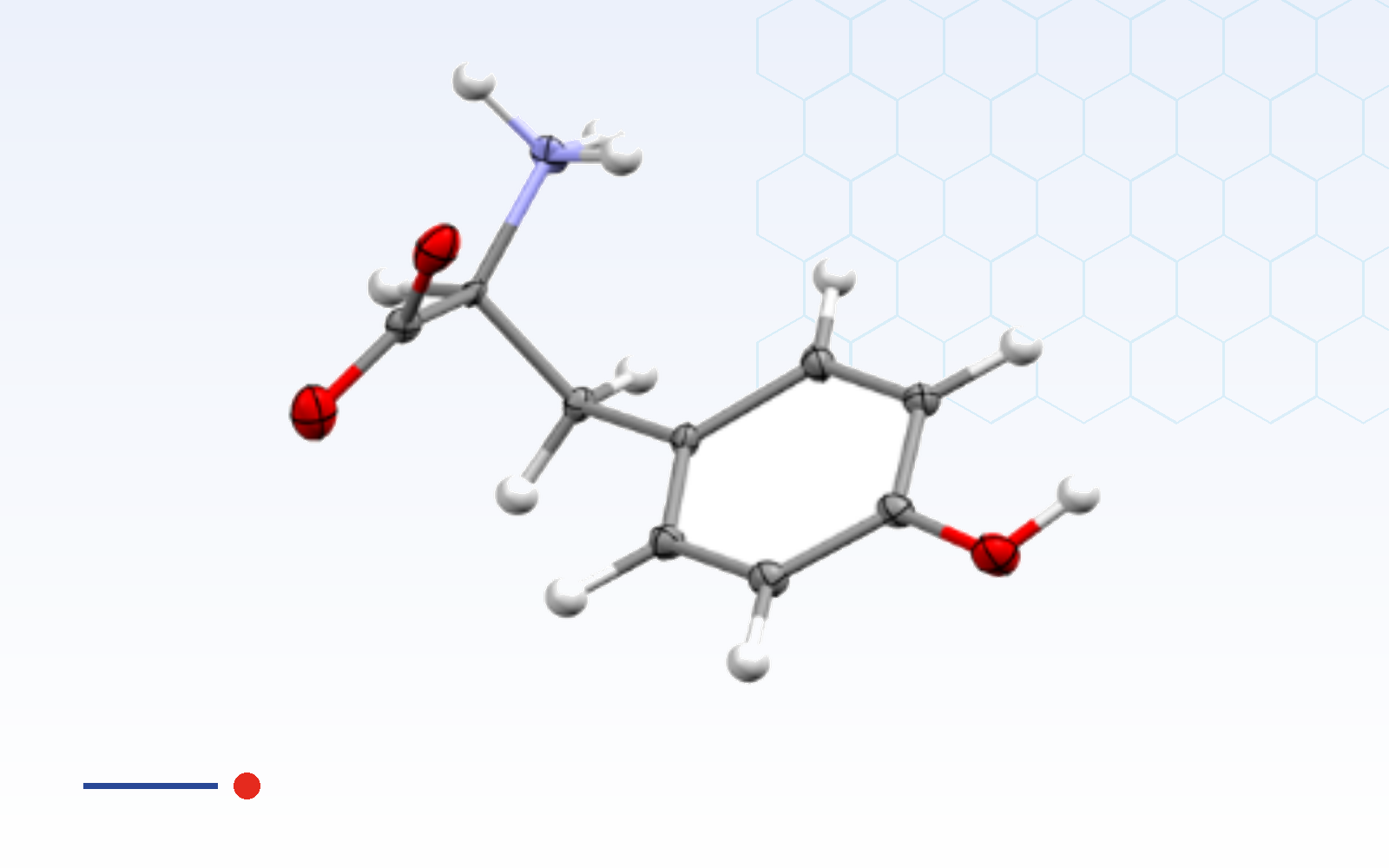 Fine-chemical crystal structure