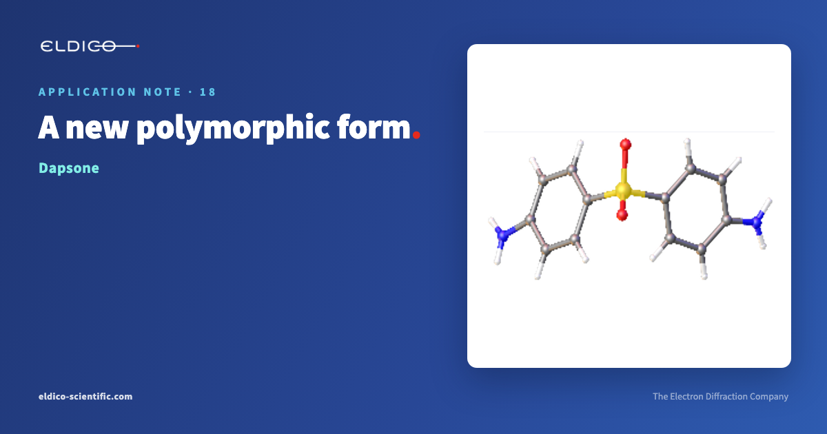 Dapsone – A new polymorphic form of Dapsone