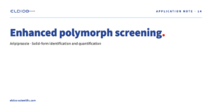 ELDICO Application Note AN14 – Enhanced polymorph screening using electron diffraction